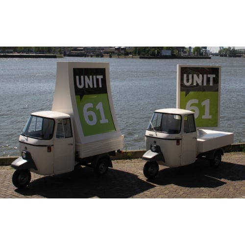 Unieke mobiele billboards - reclamewagens - reclamevoertuigen