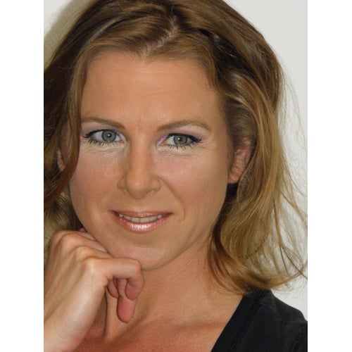 Visagiemodel Margaretha van der Vet tv make-up