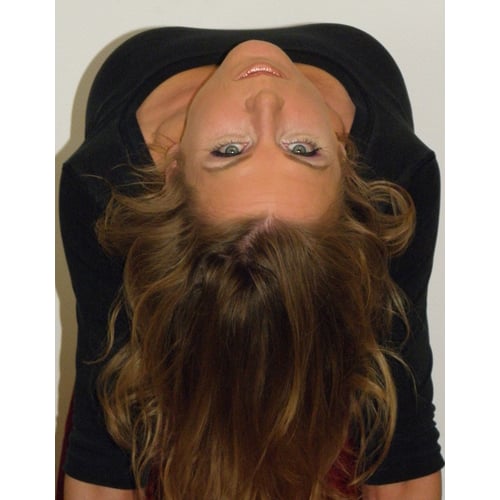 Visagiemodel Margaretha van der Vet tv make-up - onderste boven  2