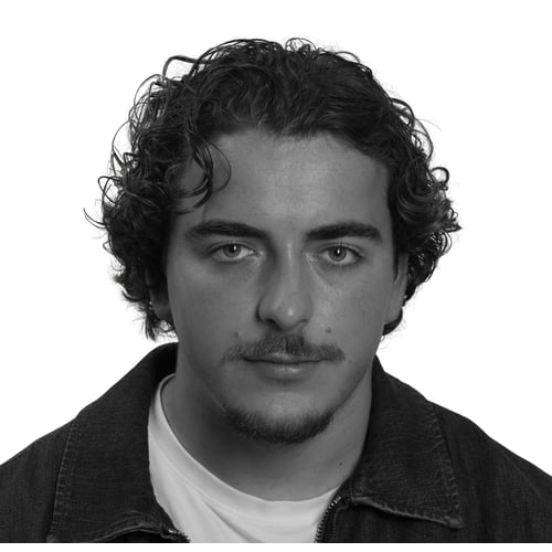 Headshot - Black & white