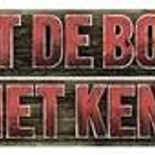 Wat de boer niet kent